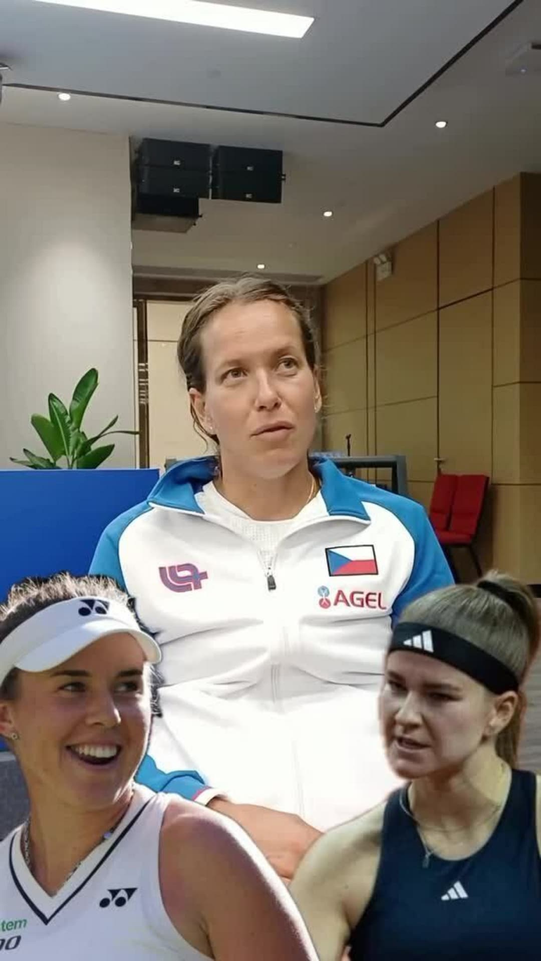 Jak kapitánka Barbora Strýcová popisuje atmosféru v českém týmu na BJK Cupu?