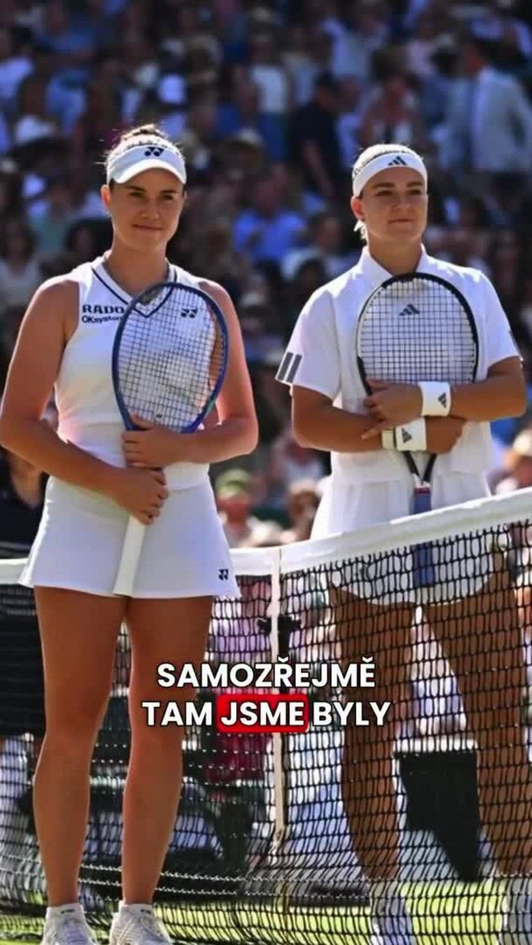Muchová o tom, jak to má s Noskovou: Byly jsme soupeřky...