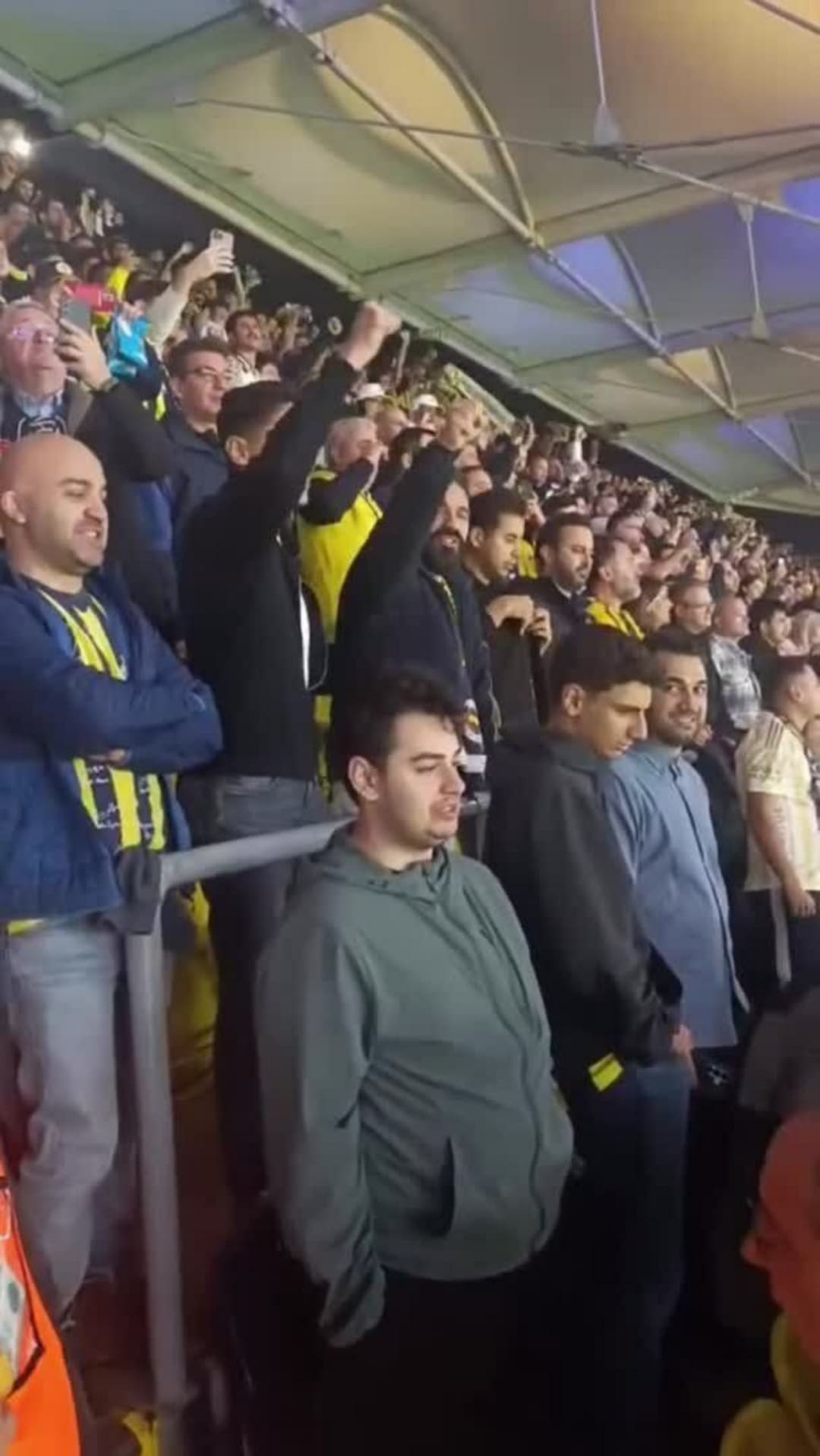 Fanoušci Fenerbahce jsou připraveni na zápas proti Slavii